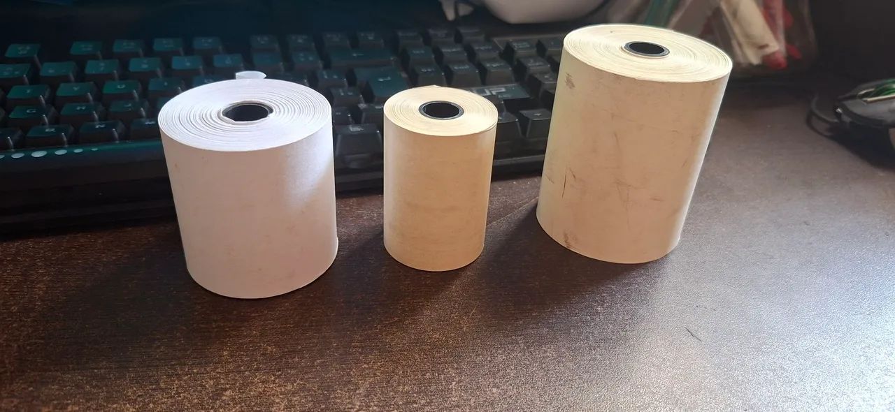 Bobinas de papel para impressão 