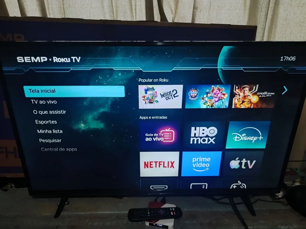 Smartv 43" Semp Roku - Foto 5