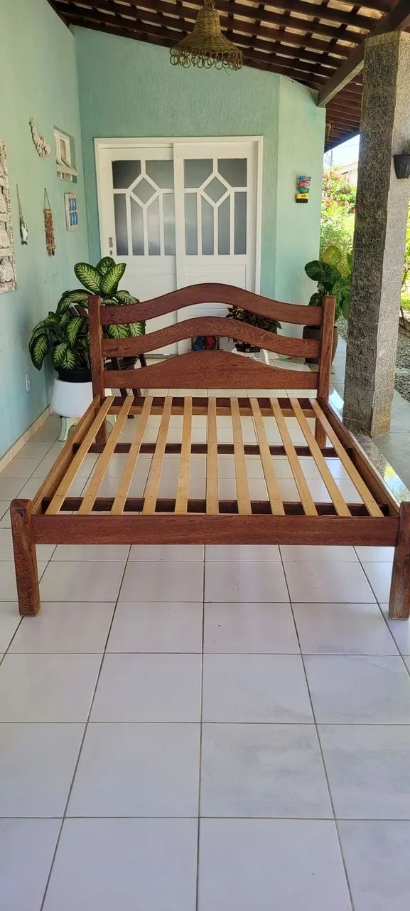 Cama casal em massaranduba  - Foto 3