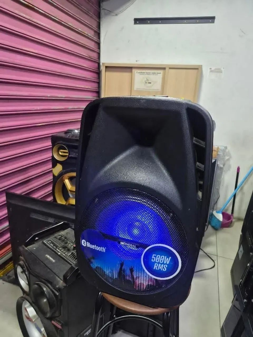 Caixa de Som Amplificada via Bluetooth Mondial - Foto 2