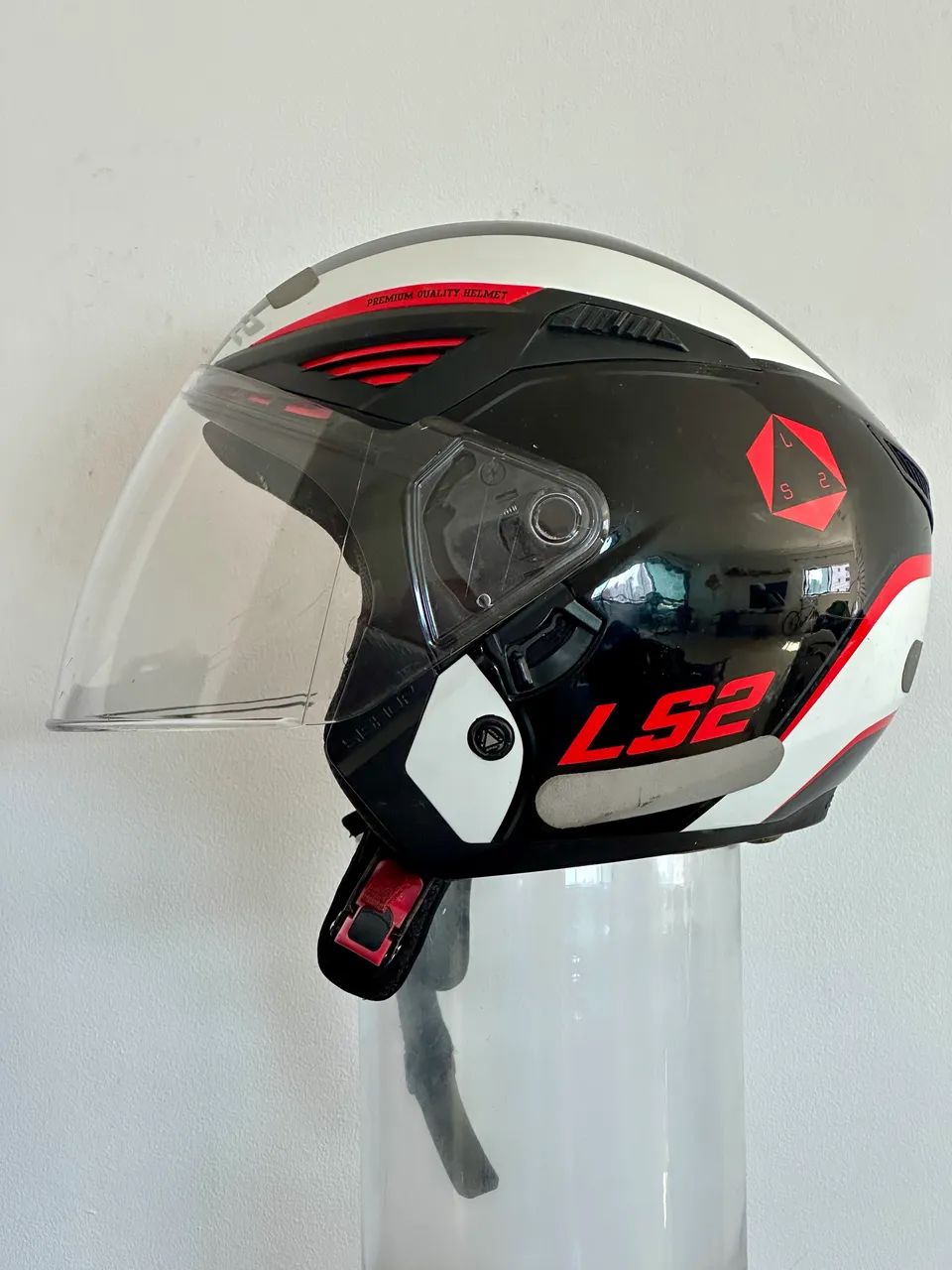 Capacete Aberto LS2 Verso Rising - Tamanho 60 (Preço Reduzido) - Foto 2