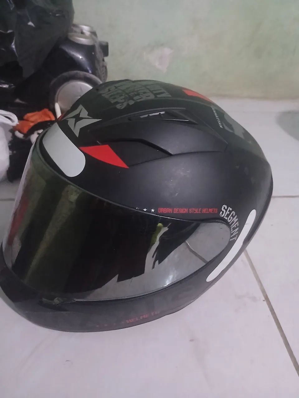 Venda de capacete 