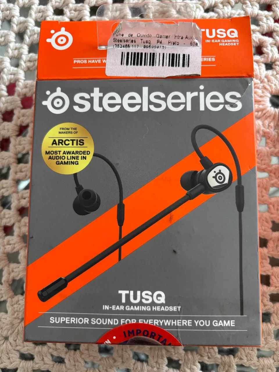 fone steelseries tusq headset gamer - Foto 2