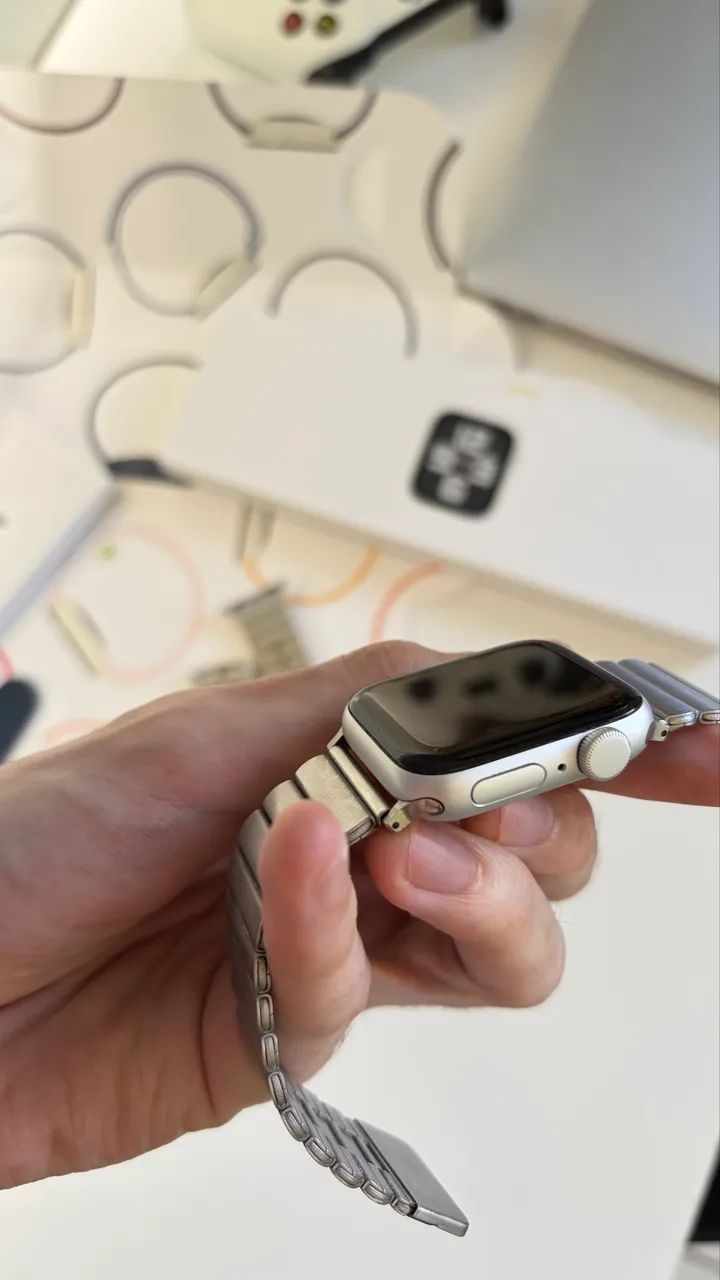 Apple Watch SE 2 Completo (Caixa + Cabo + 3 Pulseiras) | Funcionando 100% - Foto 2