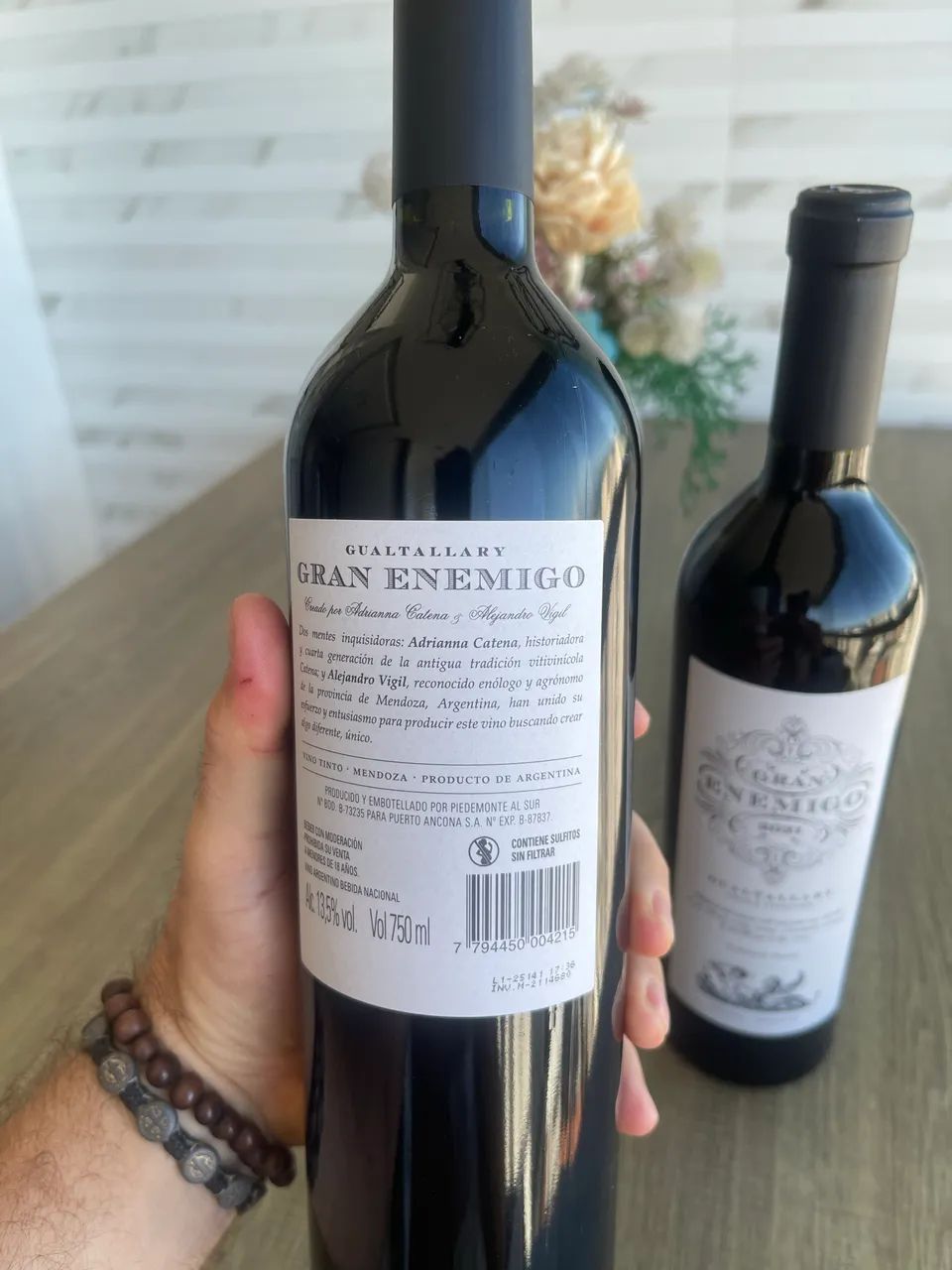 Vinho Gran Enemigo Gualtallary 2021 - Foto 2
