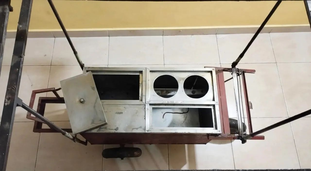 Carrinho de lanche com estrutura reforçada  - Foto 2