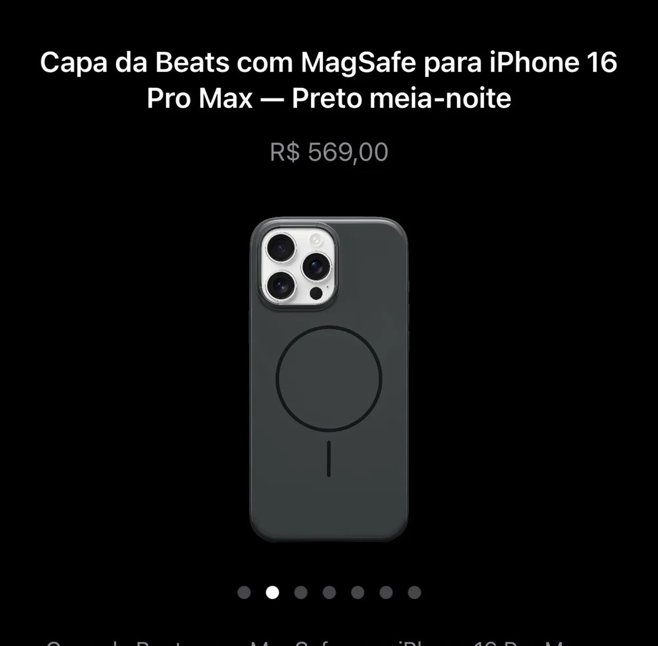 Capa Beats IPhone 16 Pro Max  - Foto 3