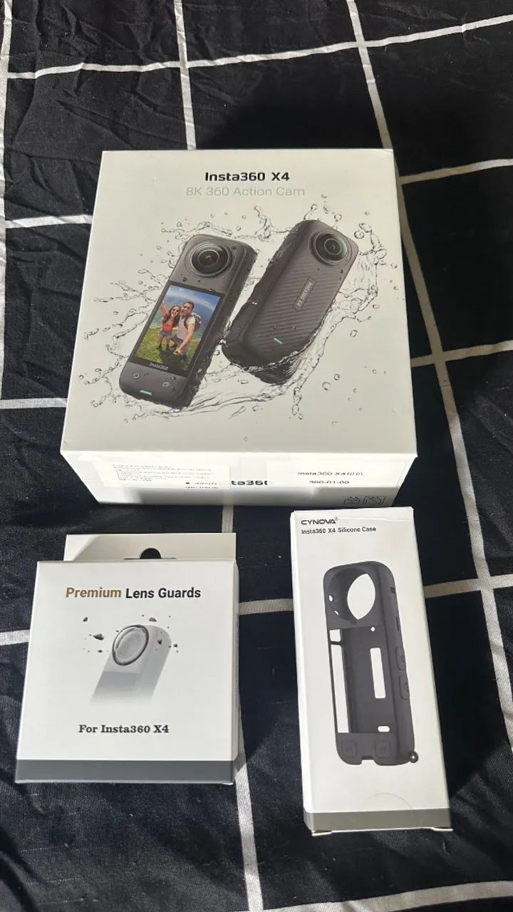 Câmera Insta 360 X4 nova(na caixa lacrada) + itens