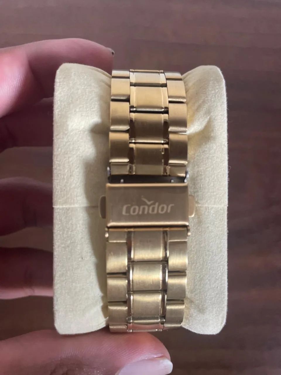 Relógio Condor Dourado-Oportunidade  - Foto 3