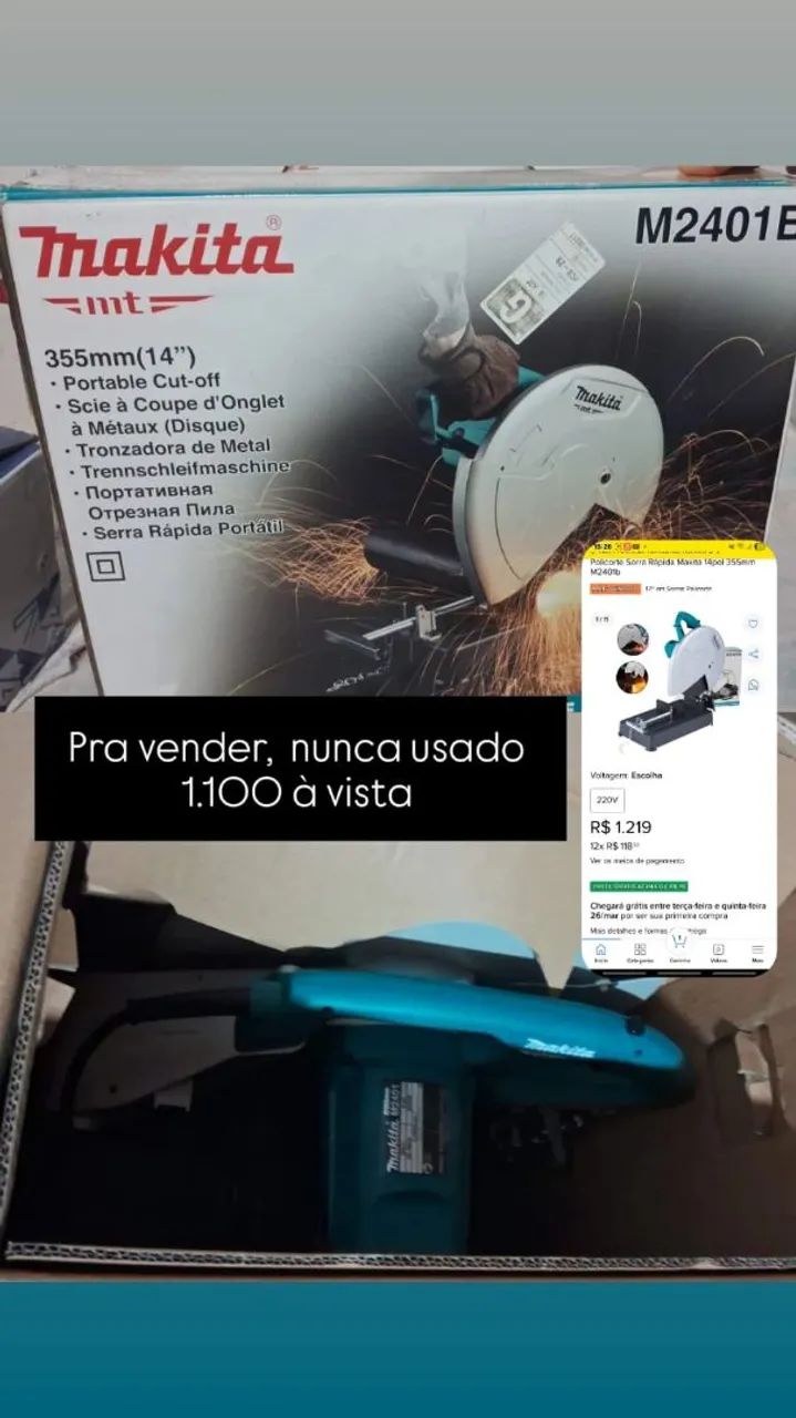 Máquina para solda nova nunca usada 