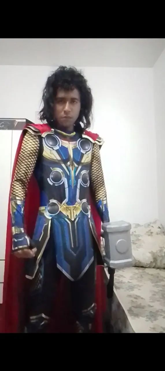 Cosplay do Thor amor e trovão  - Foto 3