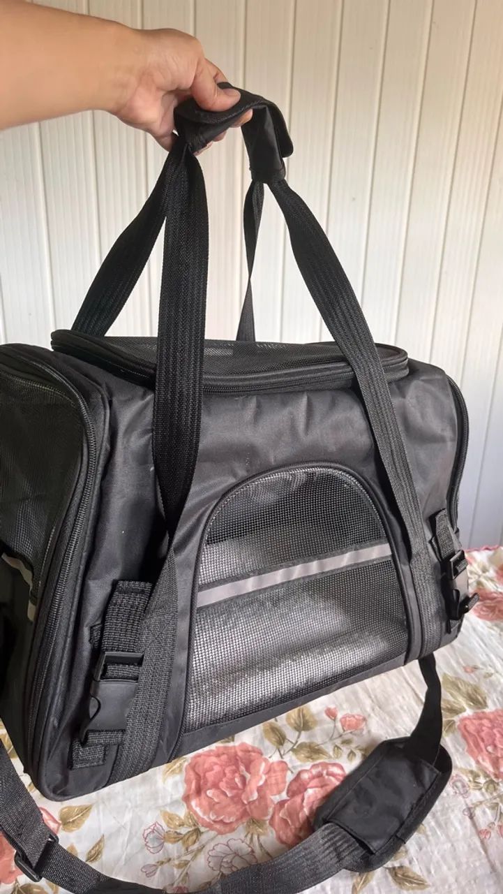 Kit 2 bolsas de transporte pet - Foto 2