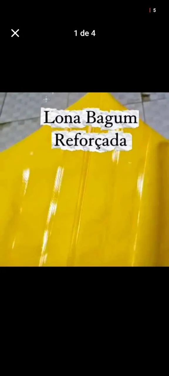 Lona para tenda sanfonada 