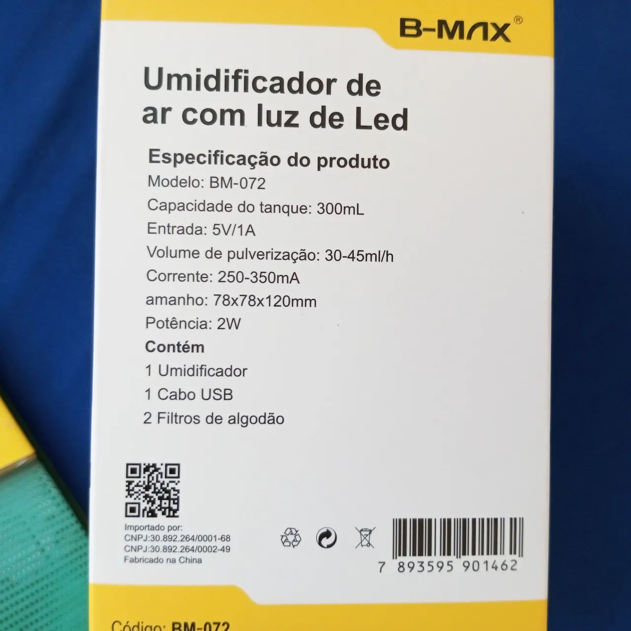 Umidificador de Ar B-MAX / NOVO - Foto 4