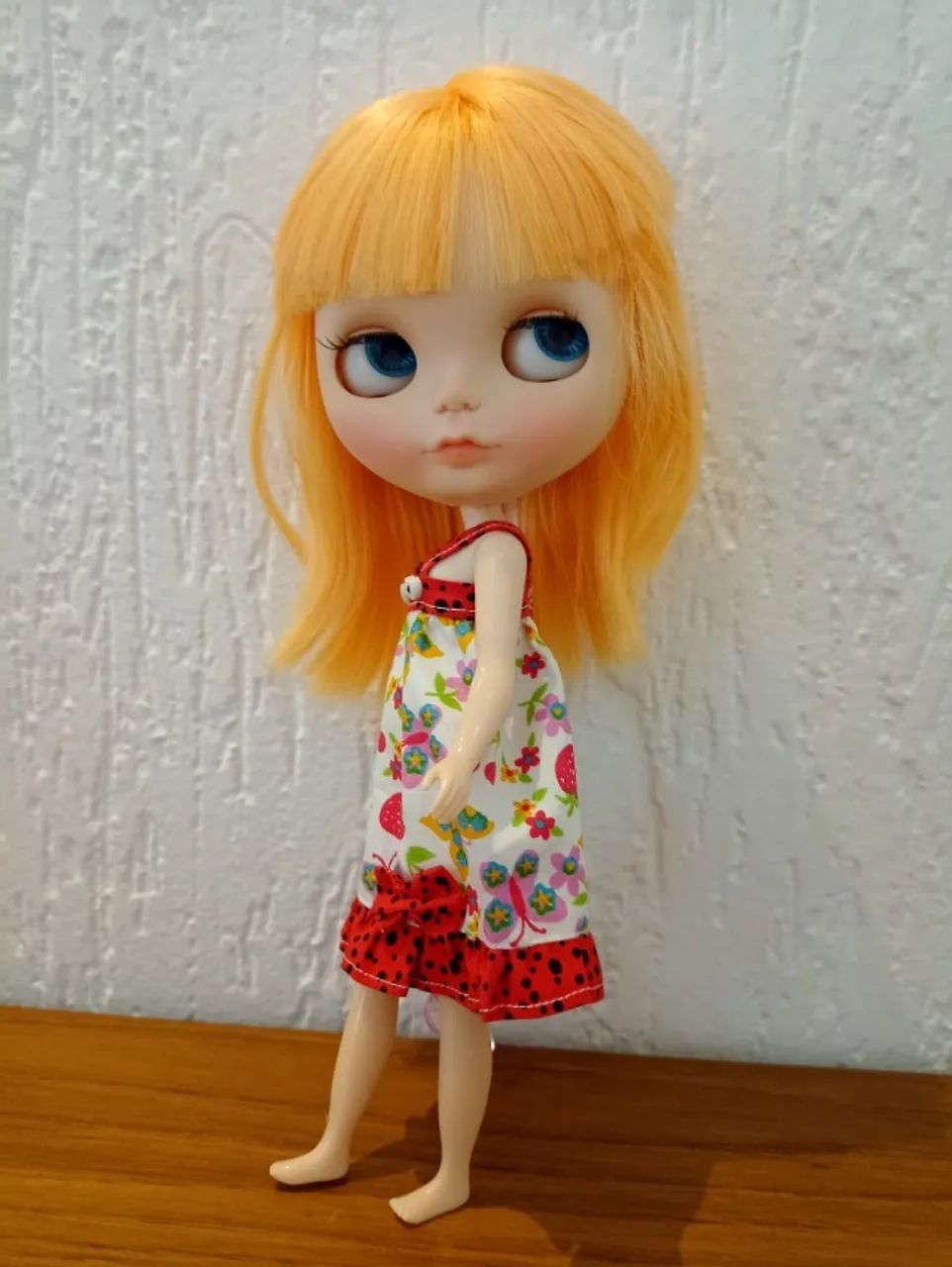 Boneca Blythe Simply Mango customizada  - Foto 3