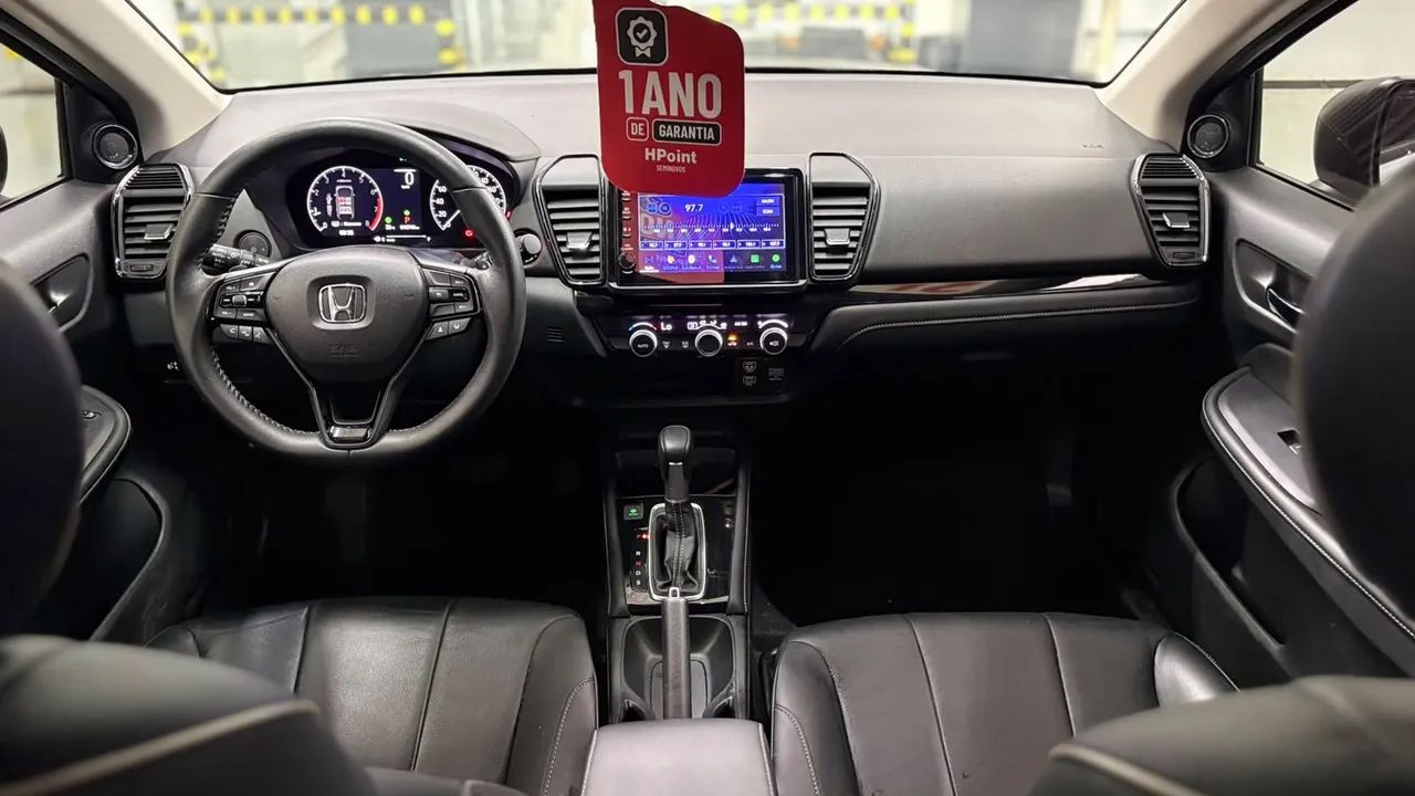 Honda City Hatchback Touring 1.5 Flex 16V Aut, foto 9 de 13