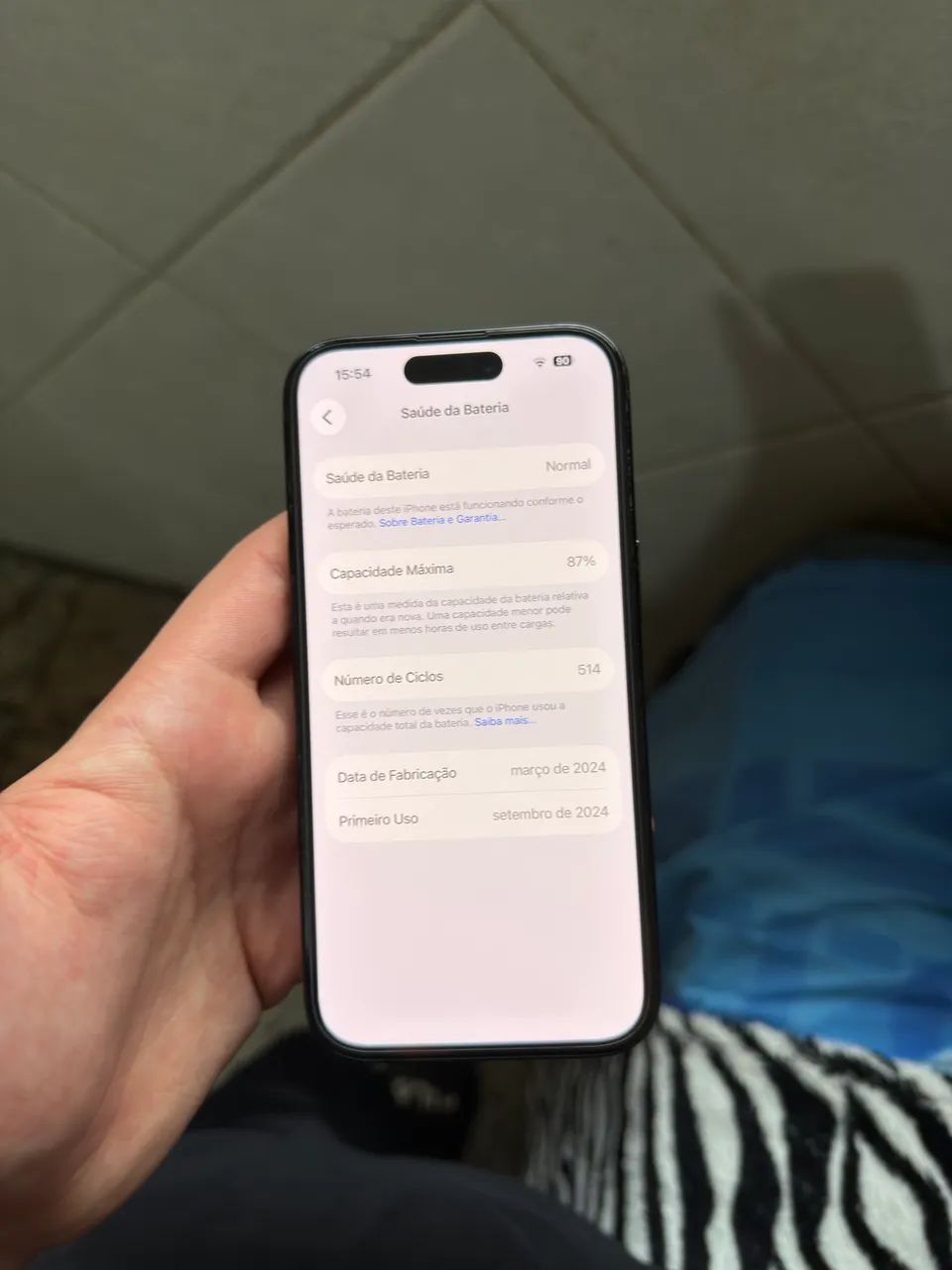 iPhone 15 128 GB ESTADO DE ZERO - Foto 2