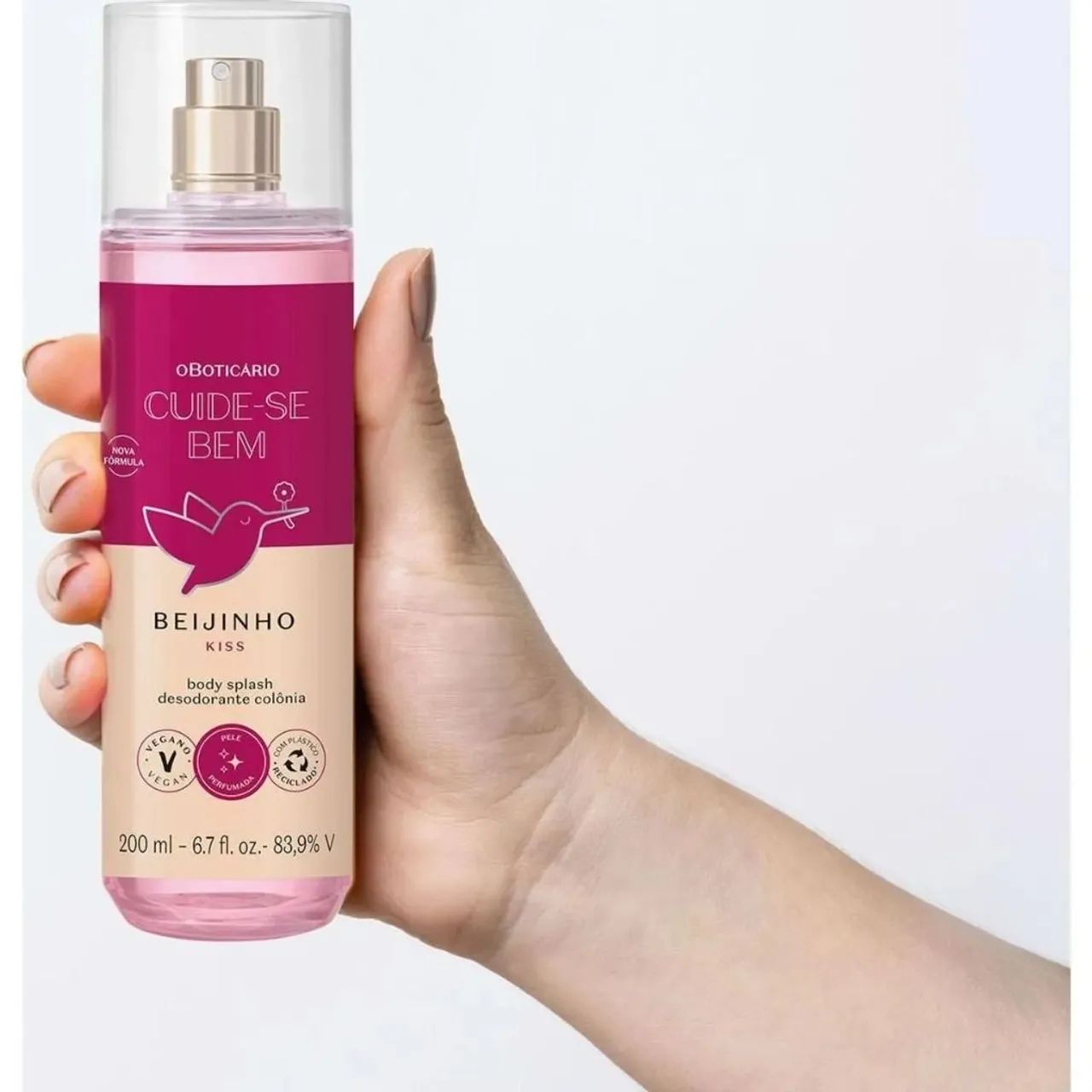 Body Splash Cuide-se Bem " Beijinho " 200ml - Foto 2