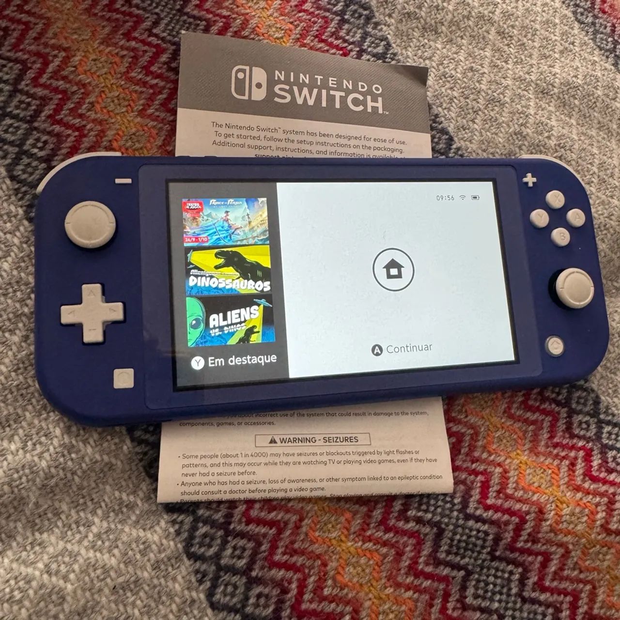 Nintendo Switch Lite Azul - Foto 5