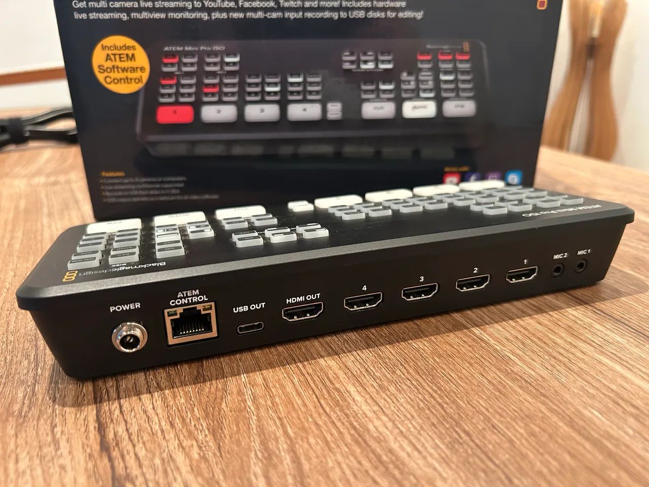 Mini Atem ISO pro - Blackmagic - placa de vídeo captura - Acessórios ...