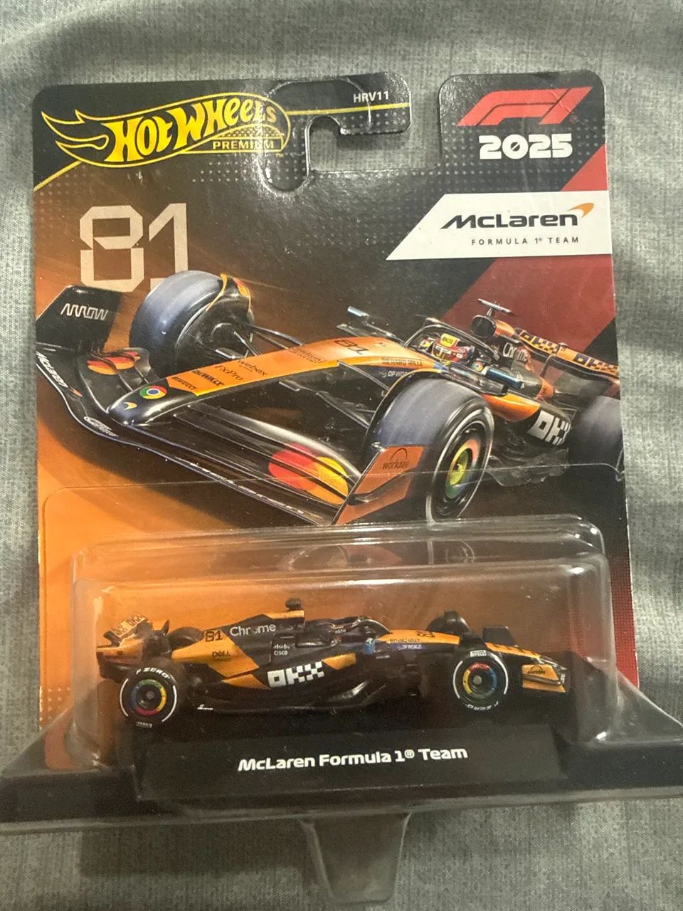 Hot Wheels Mclaren Fórmula 1 Team #81 2025