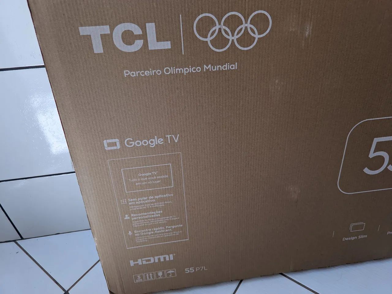 Tv 55 polegadas qled 4k TCL nova  - Foto 3