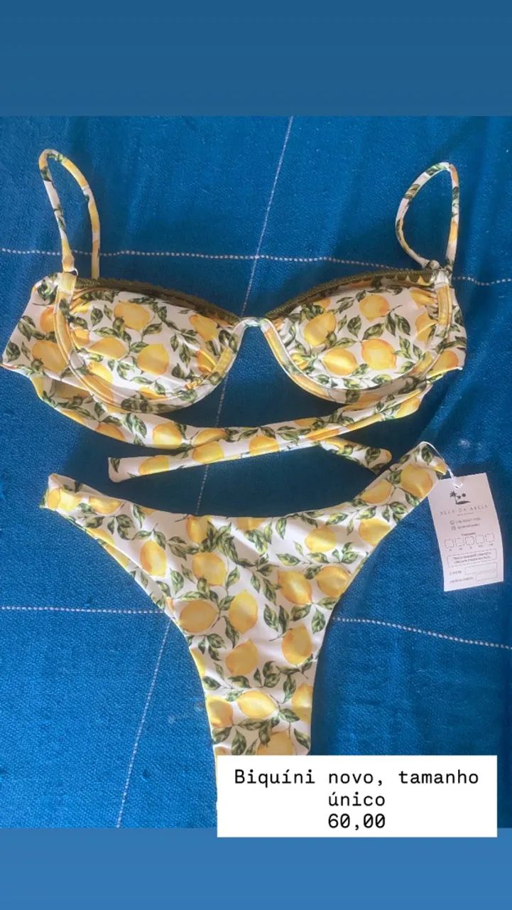 Biquíni amarelo - Foto 2