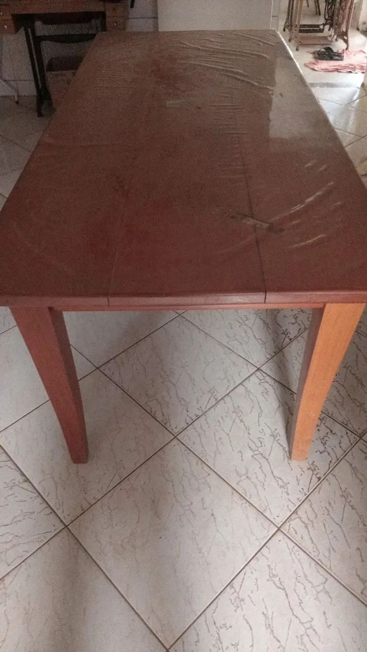 Mesa Madeira Natural - Foto 3