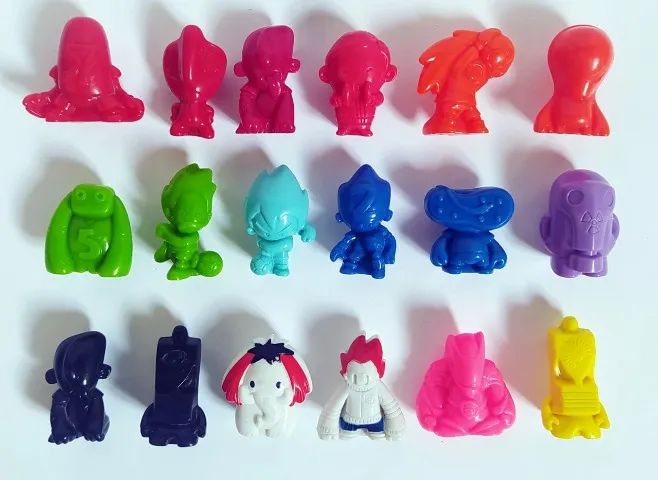 Gogos Crazy Bones - 18 bonequinhos - Panini