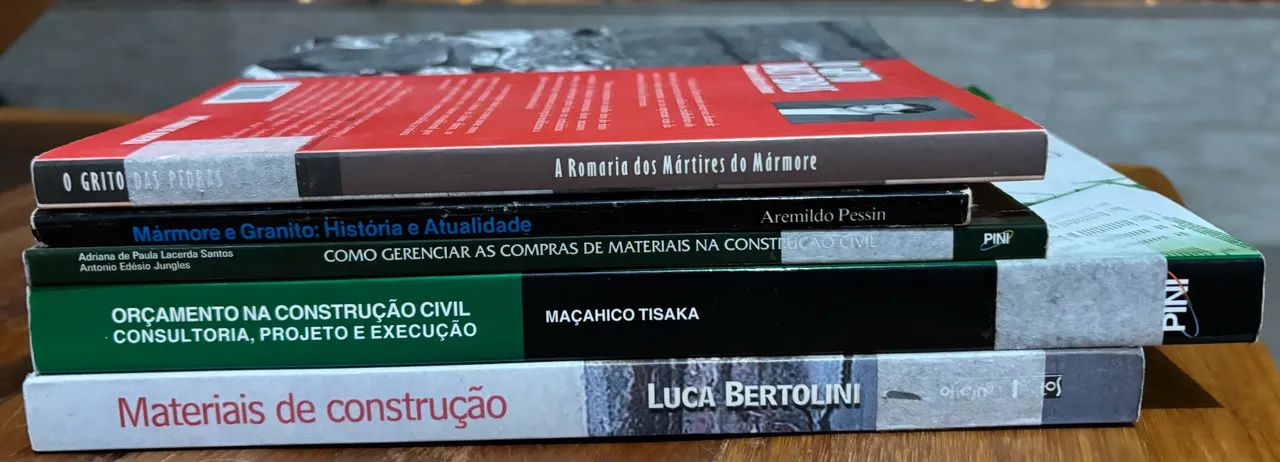 Kit com 5 livros Engenharia, Construção  - Foto 2