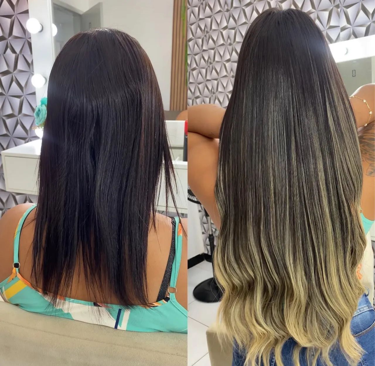 Cabelo Bio humano +aplicacao  - Foto 2