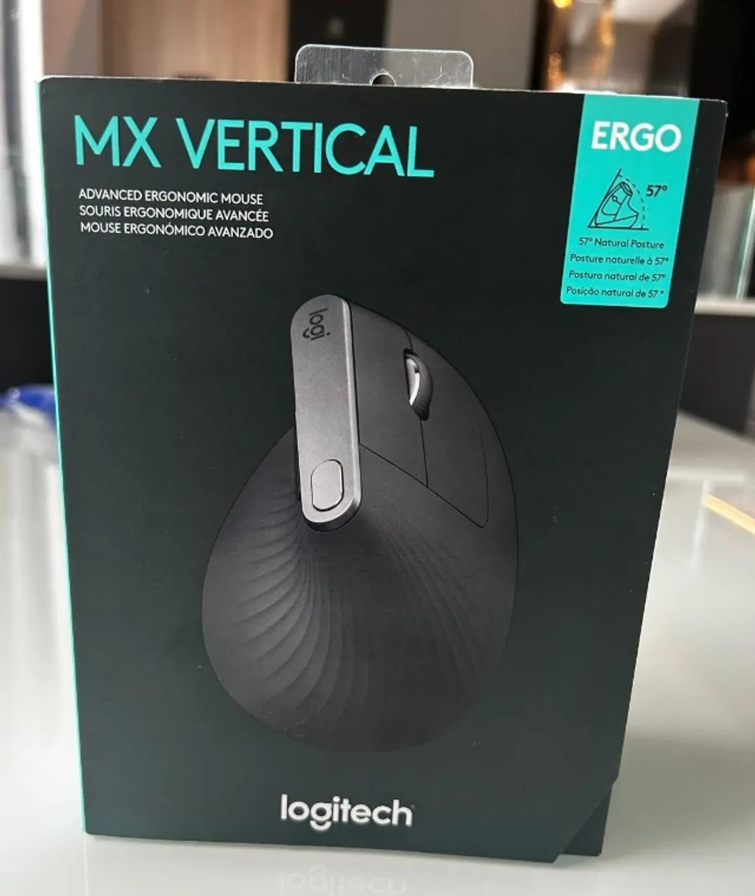 Logitech MX Vertical - Mouse Ergonômico Premium