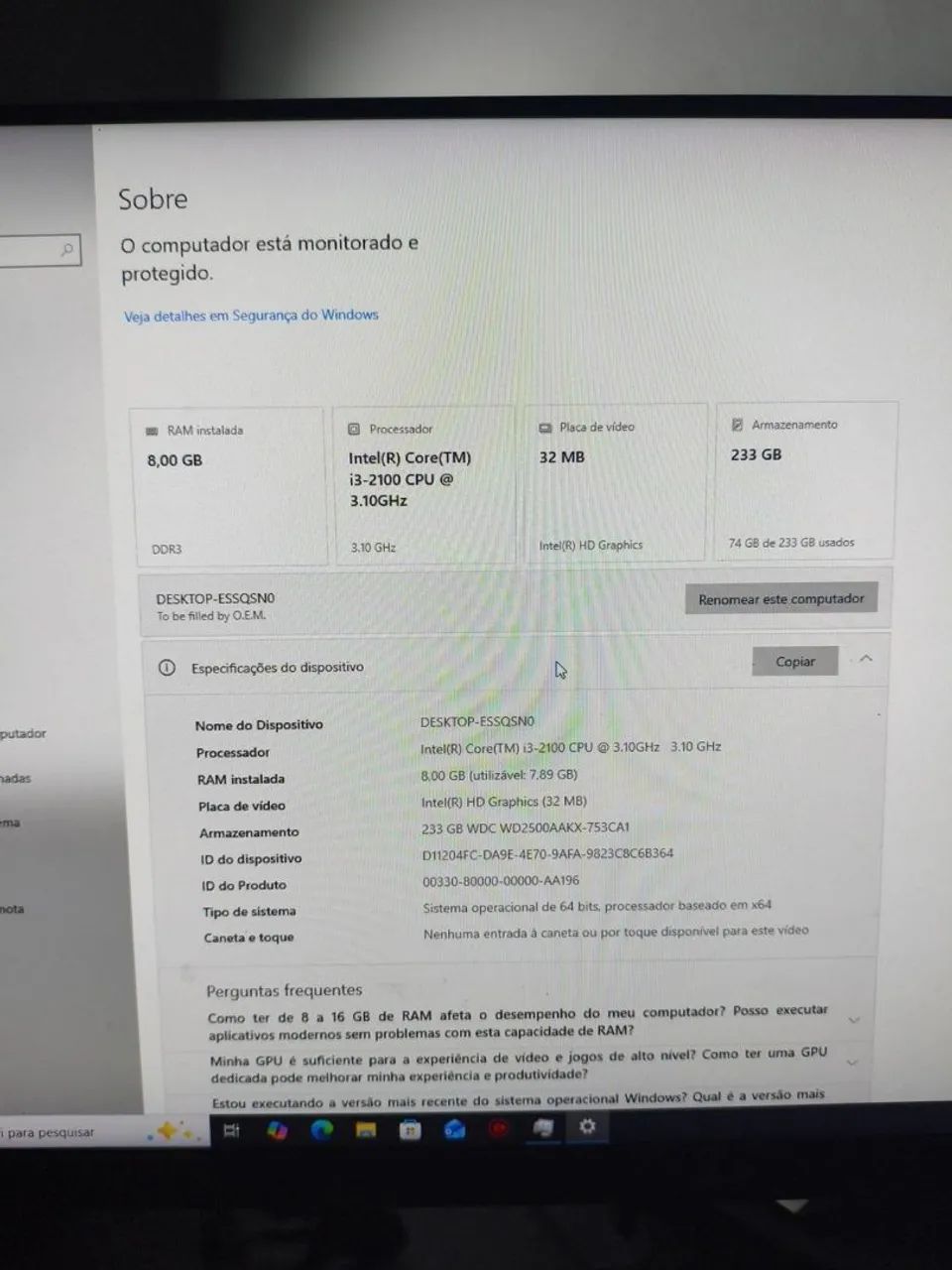 Pc básico para o dia a dia!  - Foto 4