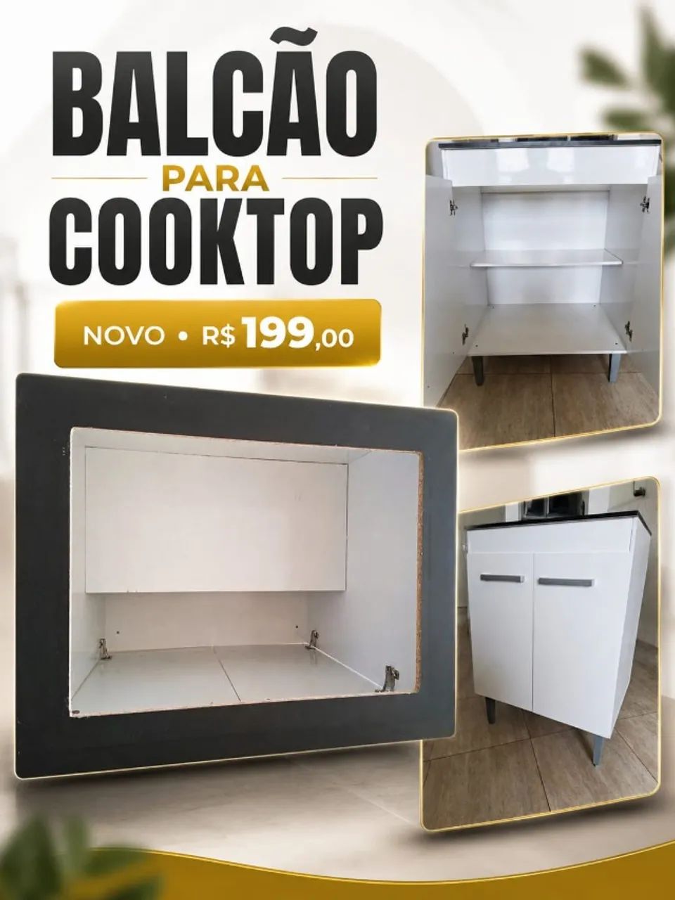Gabinete para coocktop  - Foto 3