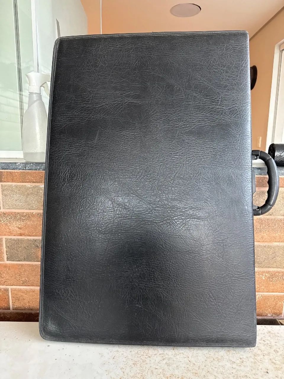 Pasta Maleta Portfólio Profissional Couro 75x45 + Envelopes - Foto 4