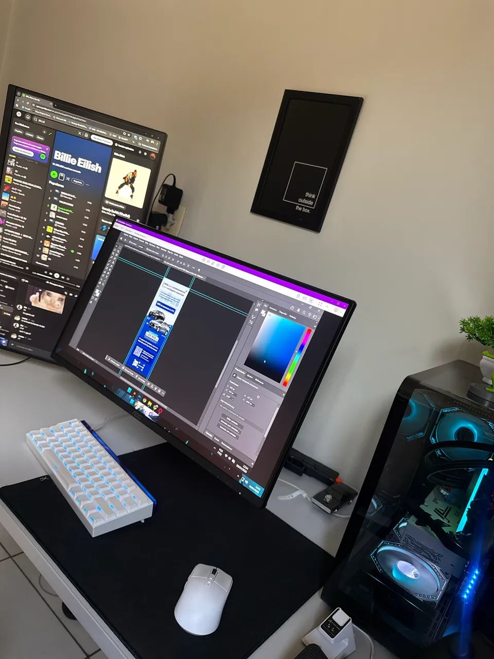 PC Gamer Setup completo RTX 5060 - Ryzen 7 - 32gb RAM - Foto 4