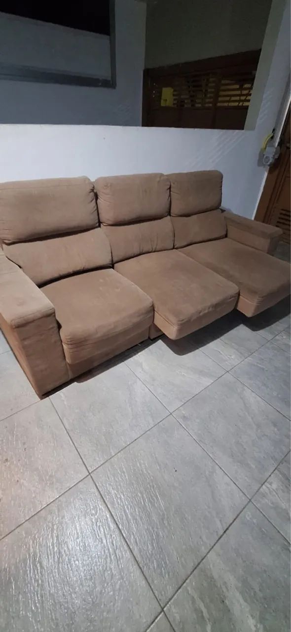 Sofá retrátil 3 lugares - Foto 3
