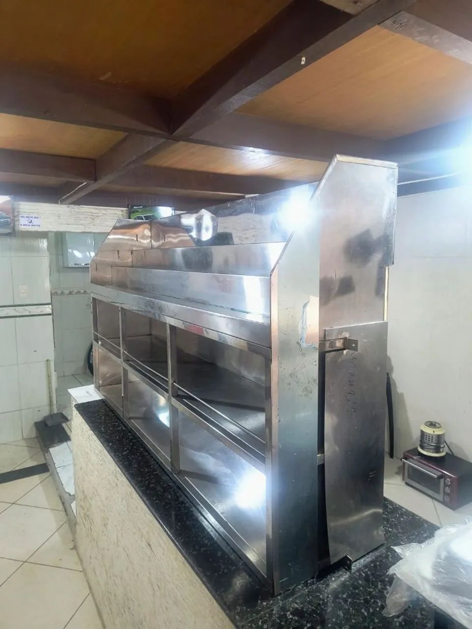 Fruteira de 1.80 pro seu comércio puro inox. 304 !!! - Foto 3