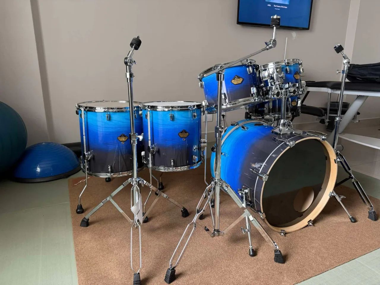 Bateria Michael legacy birch customizada  - Foto 3