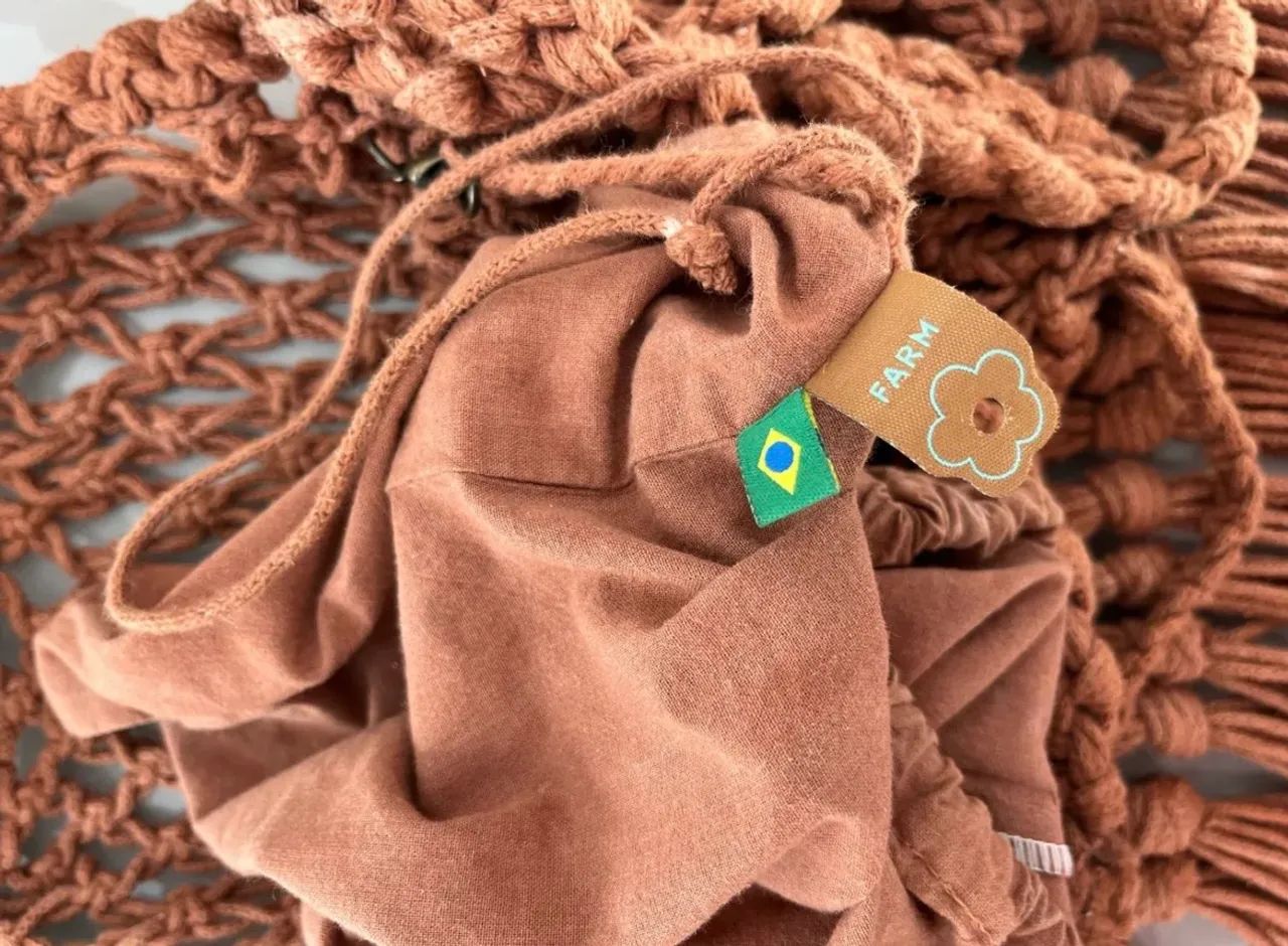 BOLSA FARM - MACRAMÊ - Foto 3