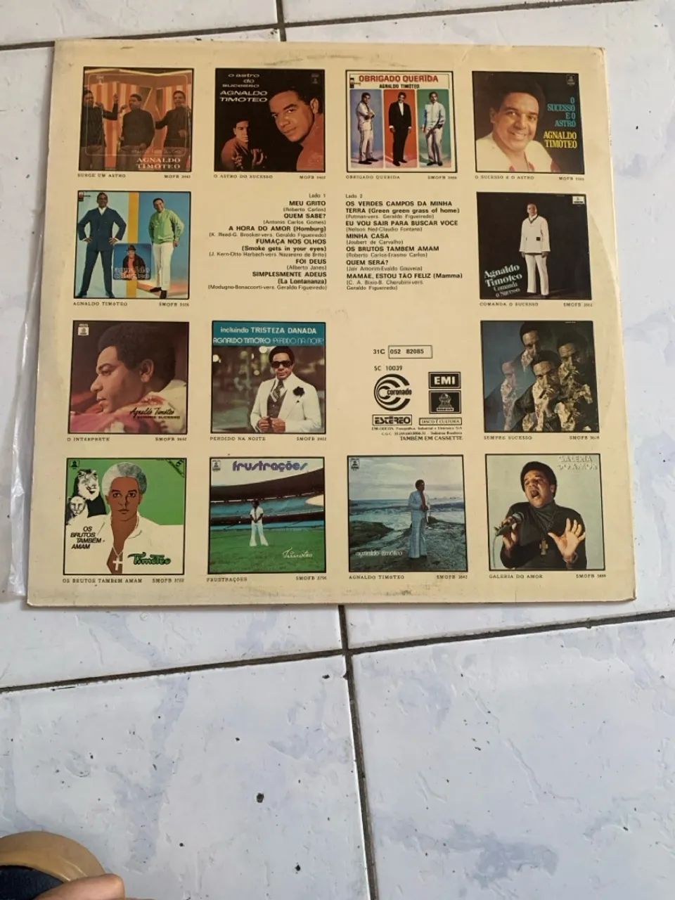disco de vinil agnaldo timóteo  - Foto 2