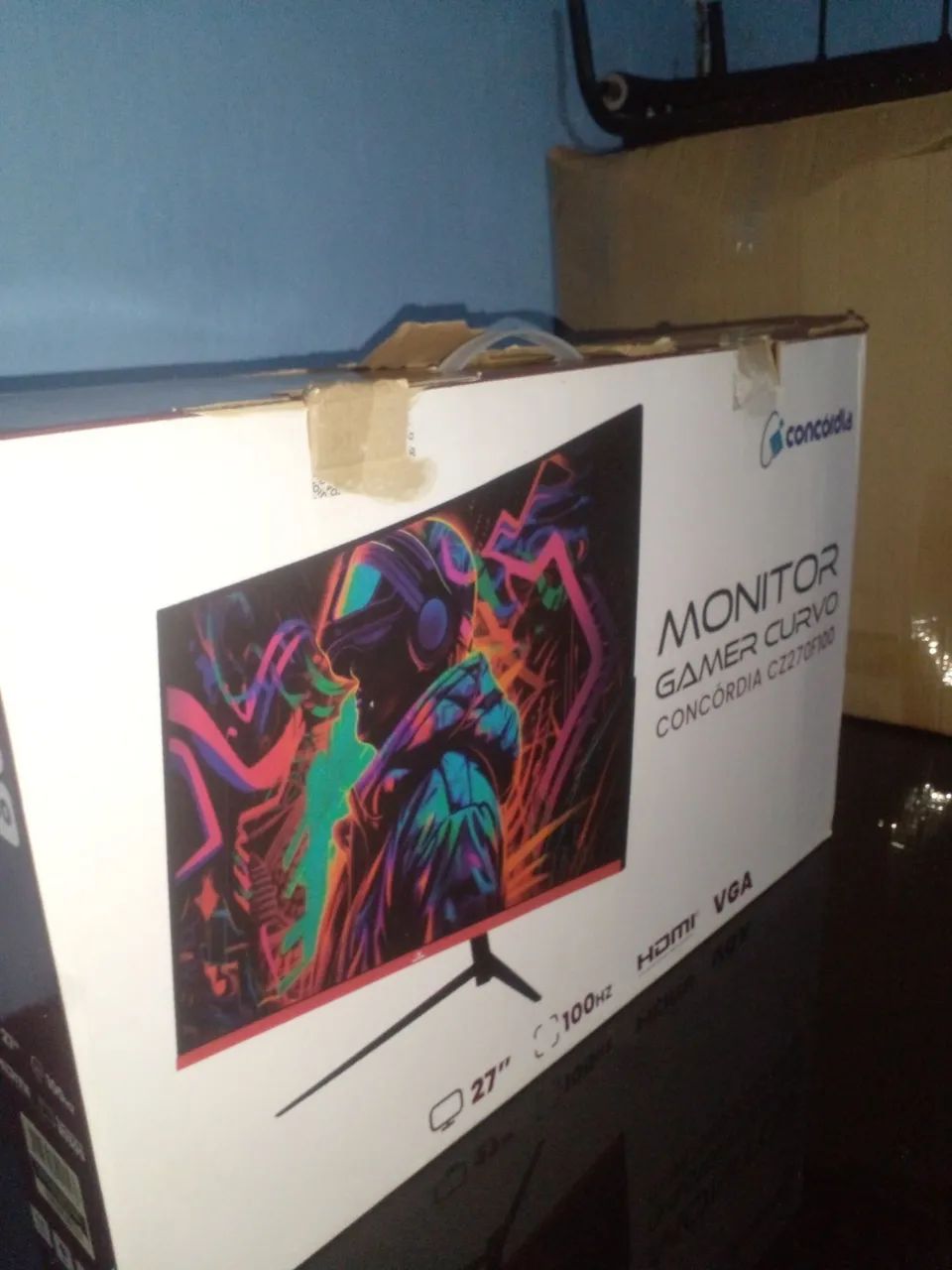 Monitor curvo 27 polegadas. - Foto 3