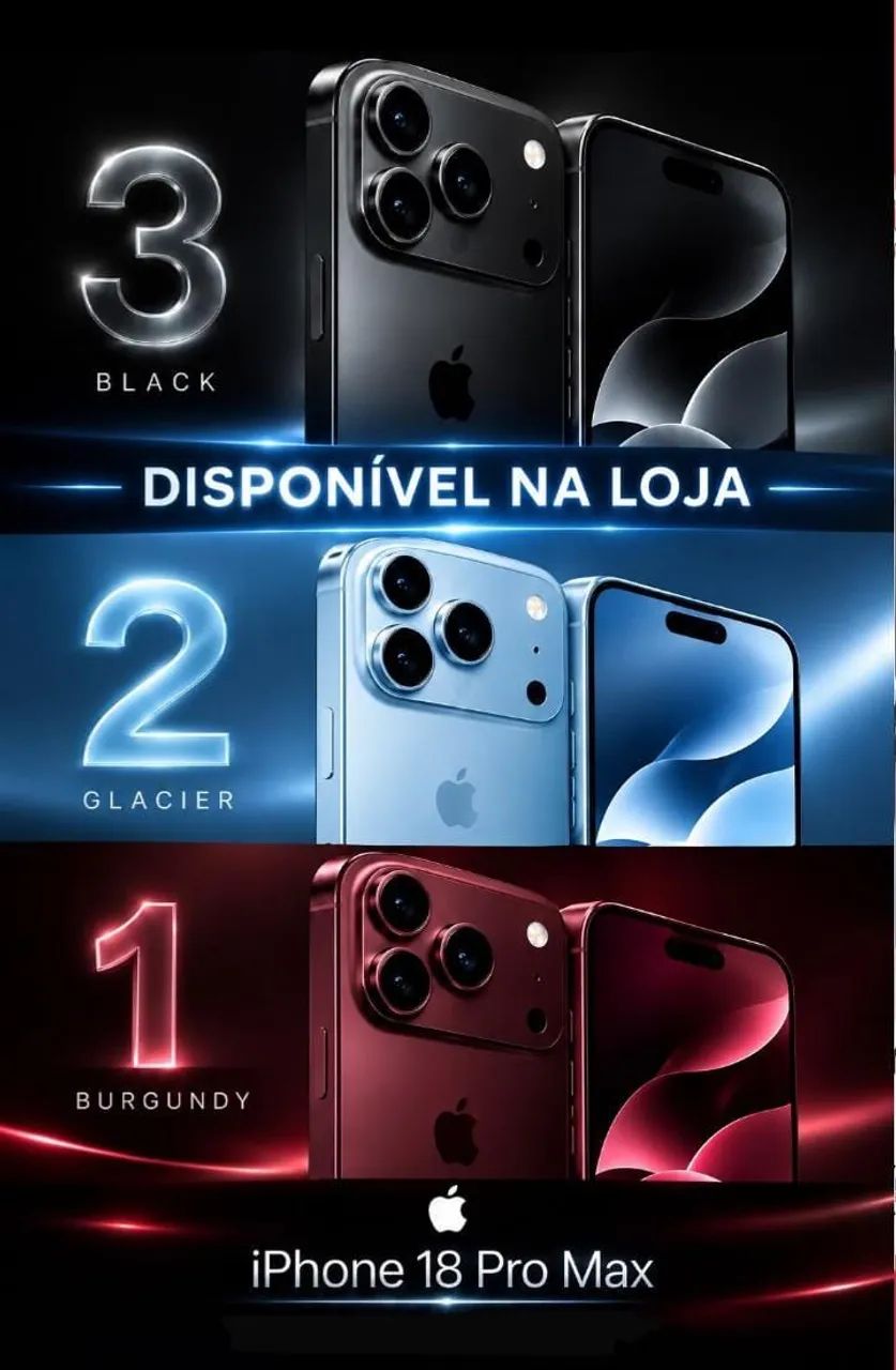 iPhone 18 Promax 256 GB novo 