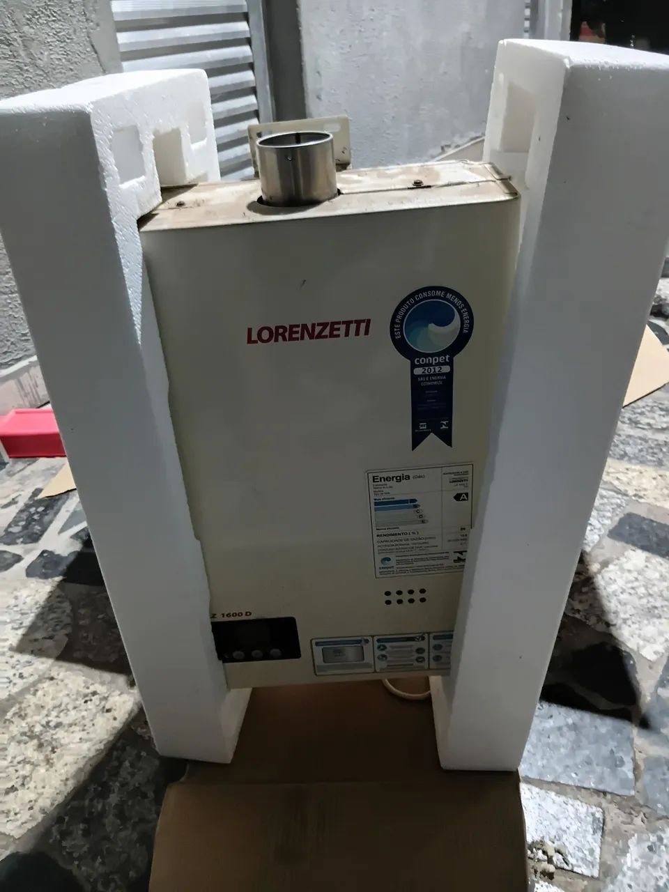 Aquecedor de chuveiro a gás  lorenzetti 