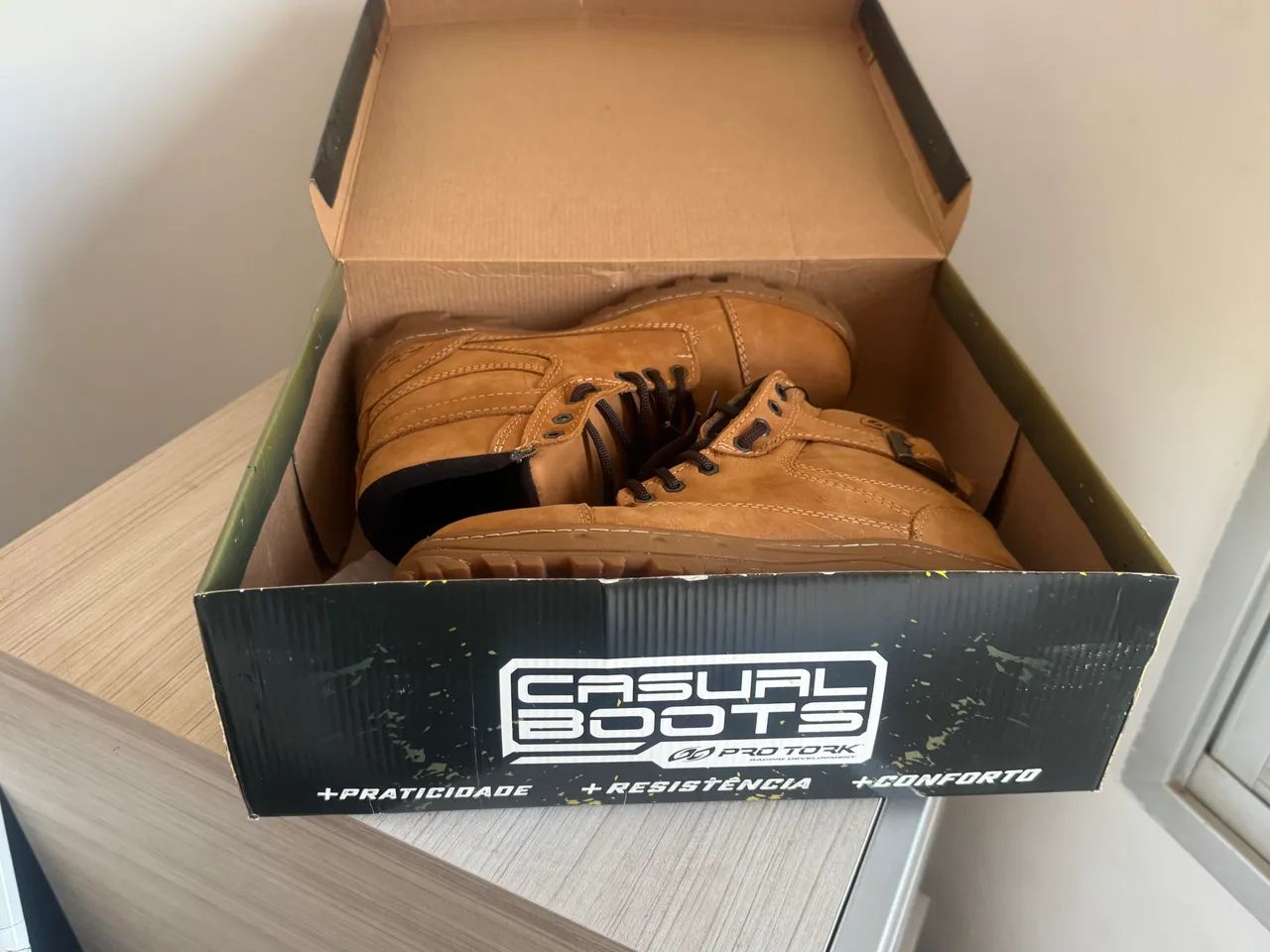 Bota pro tork nunca usada - Foto 4