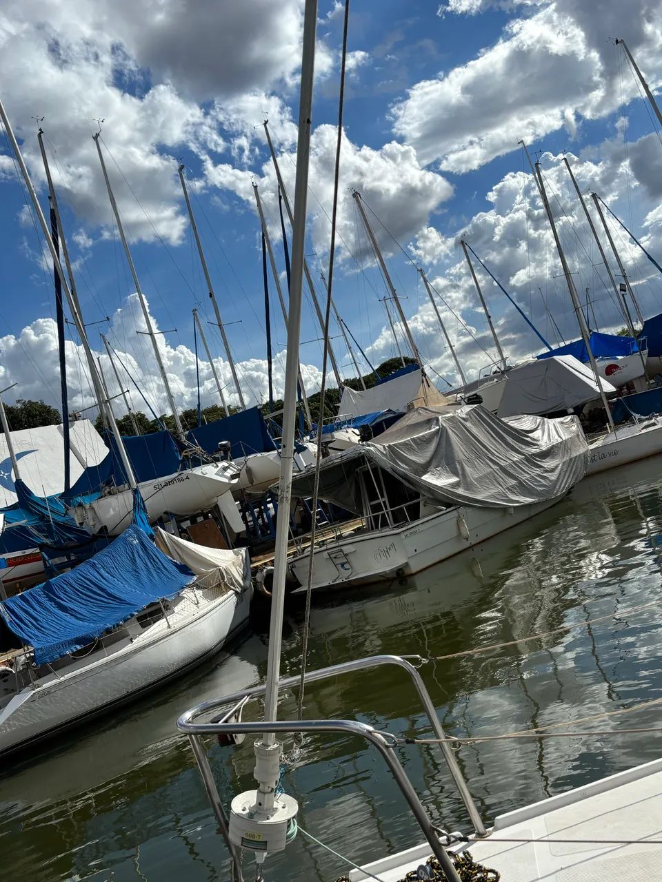 Enrolador de Genoa 609T e vela  - Foto 3