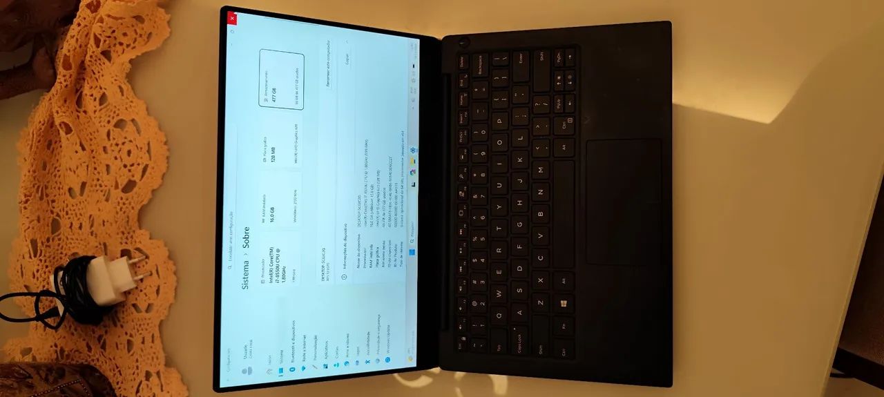 Notebook XPS 13 I7 8G | 16gb ram | 500gb Nvme | Win11 Pro