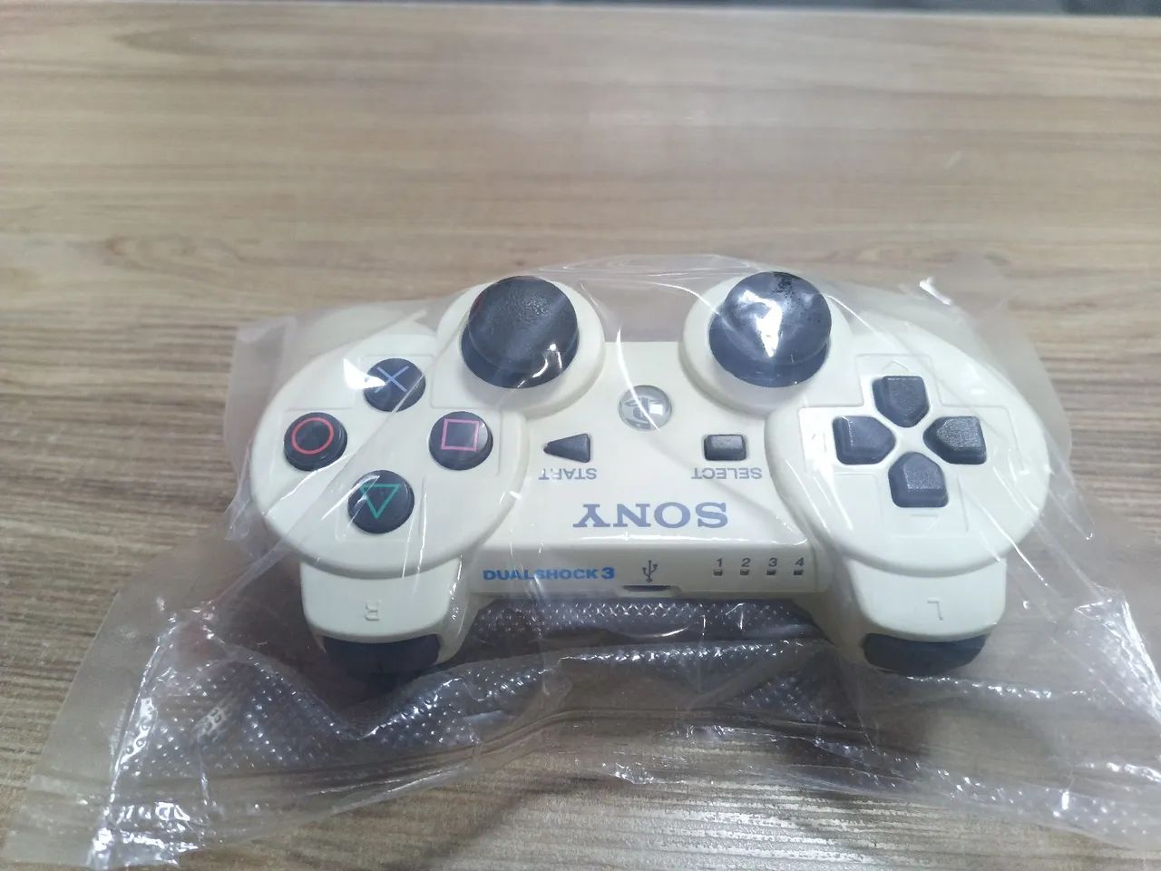 Controle original PS3 Ceramic White " revisado" - Foto 2