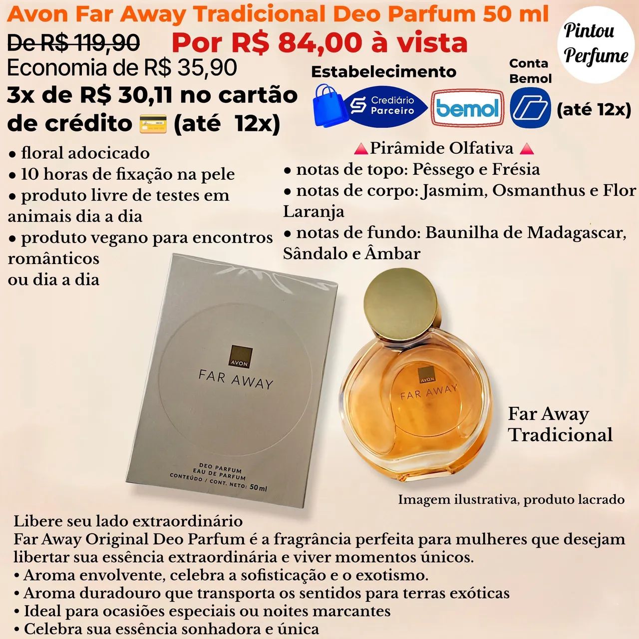 Perfumes Avon em Promoção 