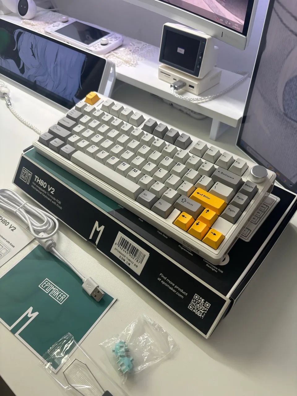 Teclado Epomaker TH80 V2 - Foto 3